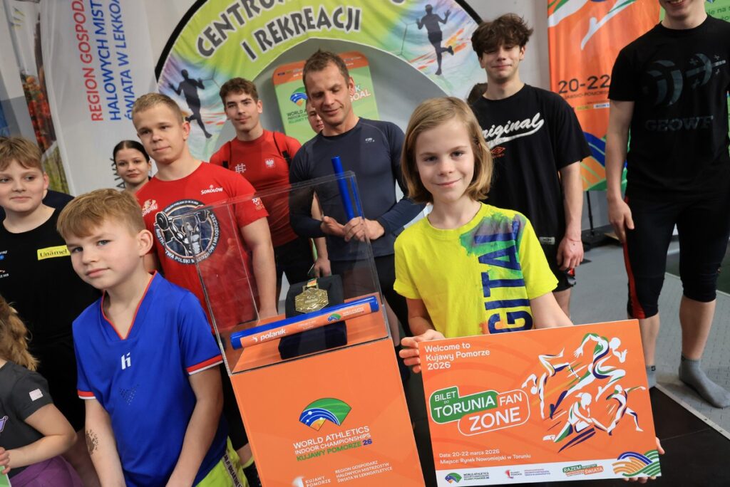 Sępólno Krajeńskie, 50 sztafet Kujaw i Pomorza, 10 marca 2026 r., fot. Sławomir Kowalski