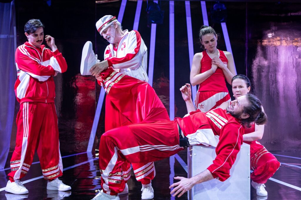 Próba medialna spektaklu Królowa sportu, fot. Ada Sanger