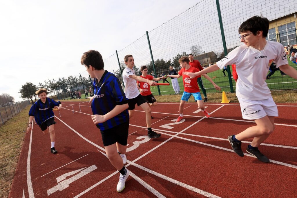 Borzymin (powiat rypiński), 50 sztafet Kujaw i Pomorza, 12 marca 2026 r., fot. Sławomir Kowalski