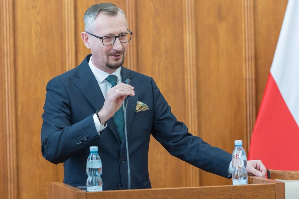 Ceremonial signing of contracts, photo by Mikołaj Kuras for the UMWKP