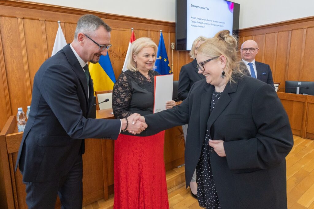Ceremonial signing of contracts, photo by Mikołaj Kuras for the UMWKP