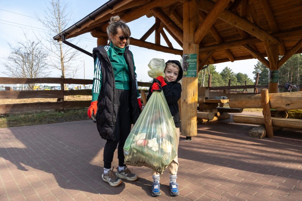 Kujawsko-Pomorski Plogging w Grudziądzu, fot. Mikołaj Kuras dla UMWKP