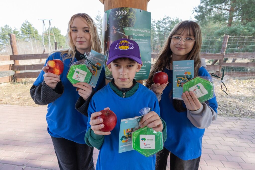 Kujawsko-Pomorski Plogging w Grudziądzu, fot. Mikołaj Kuras dla UMWKP