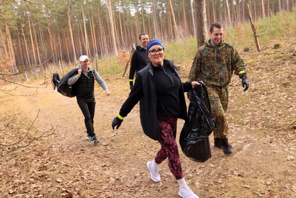 Osie, powiat świecki, 50 sztafet Kujaw i Pomorza, 15 marca 2026 r., fot. Sławomir Kowalski