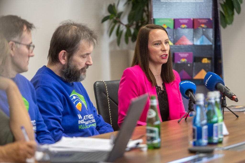 Conference regarding the World Indoor Championships Kujawy–Pomorze 26, photo by Szymon Zdziebło/tarantoga.pl for the UMWKP
