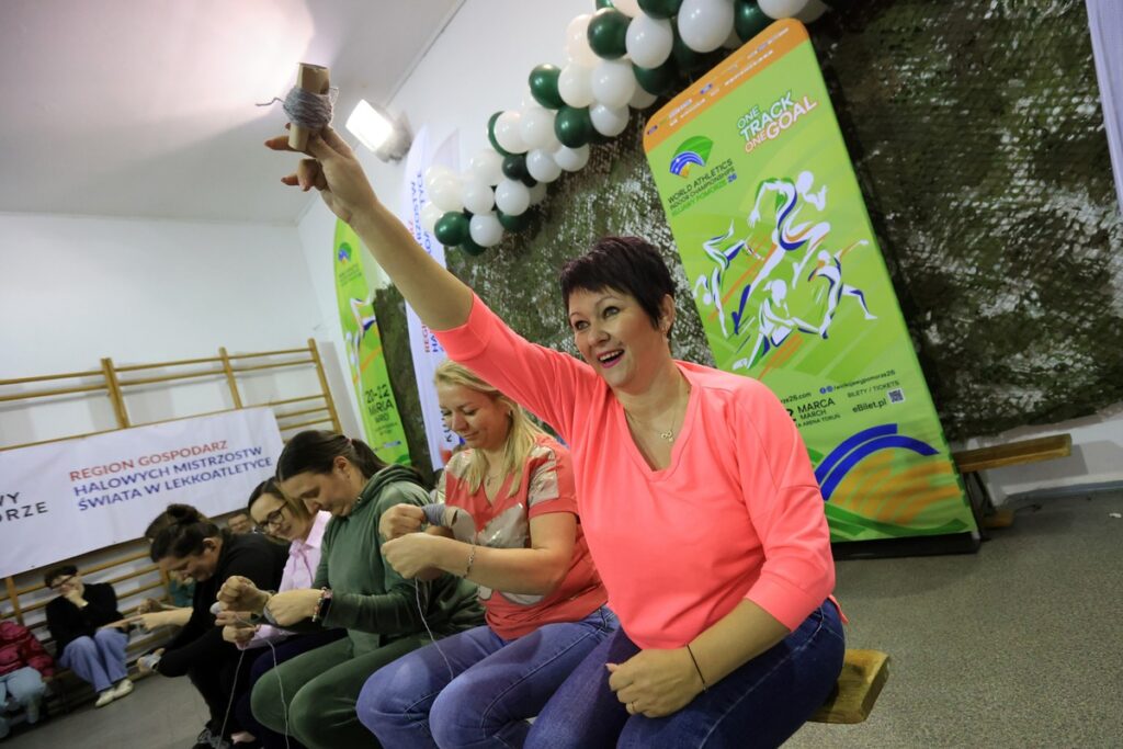 Trzebcz Szlachecki (powiat chełmiński), 50 sztafet Kujaw i Pomorza, 17 marca 2026 r., fot. Sławomir Kowalski