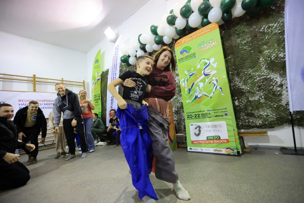 Trzebcz Szlachecki (powiat chełmiński), 50 sztafet Kujaw i Pomorza, 17 marca 2026 r., fot. Sławomir Kowalski