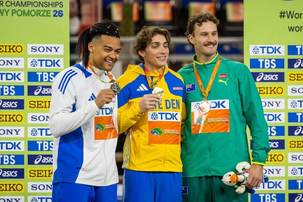 Ceremonia medalowa przed popołudniową sesją HMŚ Kujawy Pomorze 26, 22 marca, fot. Szymon Zdzieło/tarantoga.pl dla UMWKP