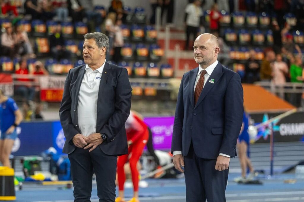 Ceremonia medalowa przed popołudniową sesją HMŚ Kujawy Pomorze 26, 22 marca, fot. Szymon Zdzieło/tarantoga.pl dla UMWKP