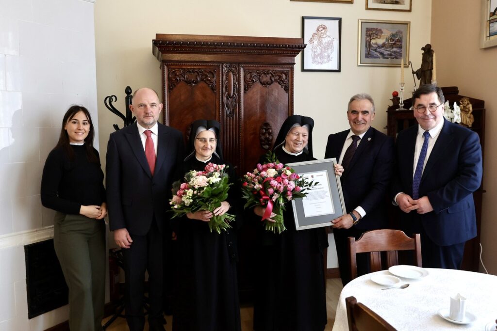 Wizyta w siedzibie Zgromadzenia Sióstr Pasterek od Opatrzności