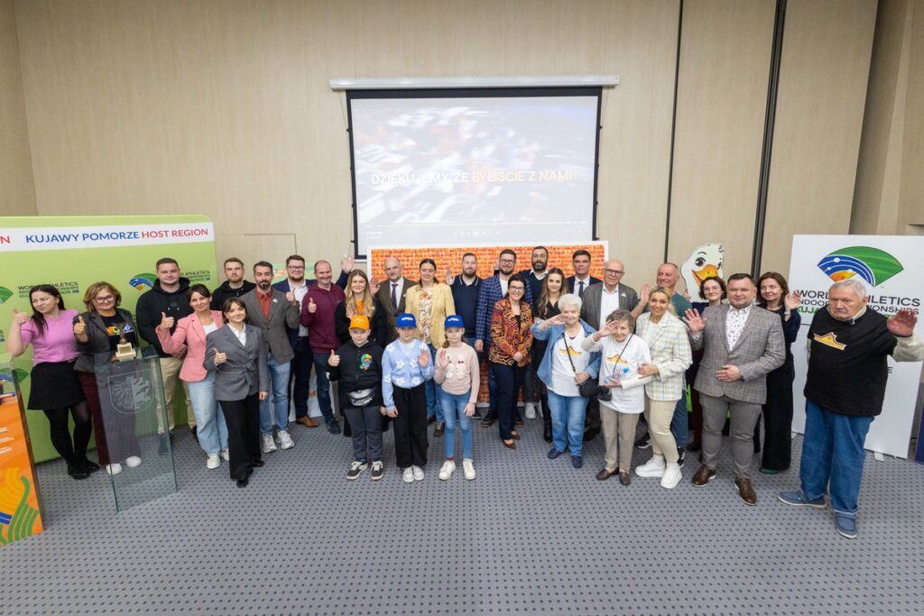 Konferencja prasowa podsumowująca HMŚ Kujawy Pomorze 26, fot. Mikołaj Kuras dla UMWKP