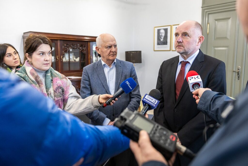 Uroczystość podpisania listu intencyjnego, fot. Szymon Zdziebło/tarantoga dla UMWKP