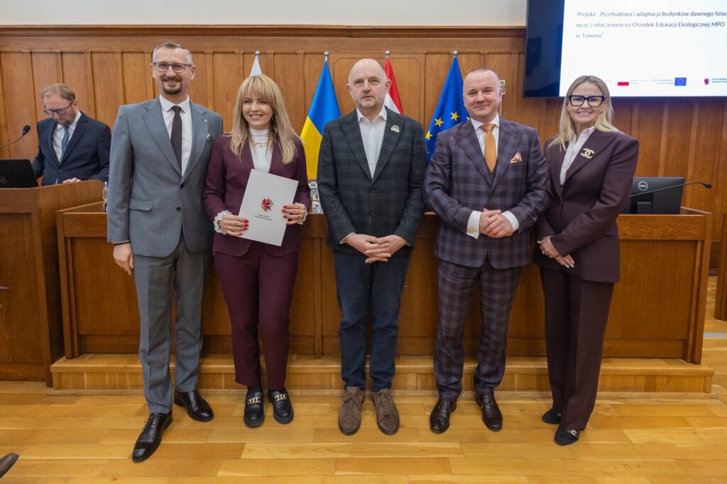 Ceremony of handing over EFKP agreements, April 8, 2026, photo by Mikołaj Kuras for UMWKP