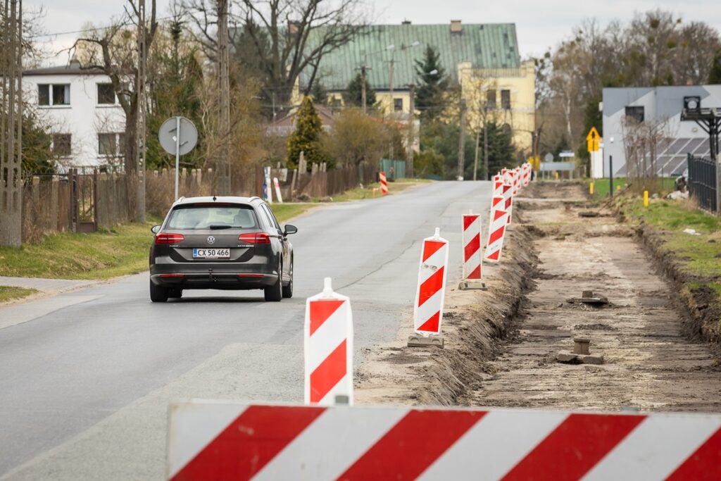 Żołędowo: Modernizacja DW 244 w Żołędowie, fot. Tomasz Czachorowski/eventphoto.com.pl dla UMWKP