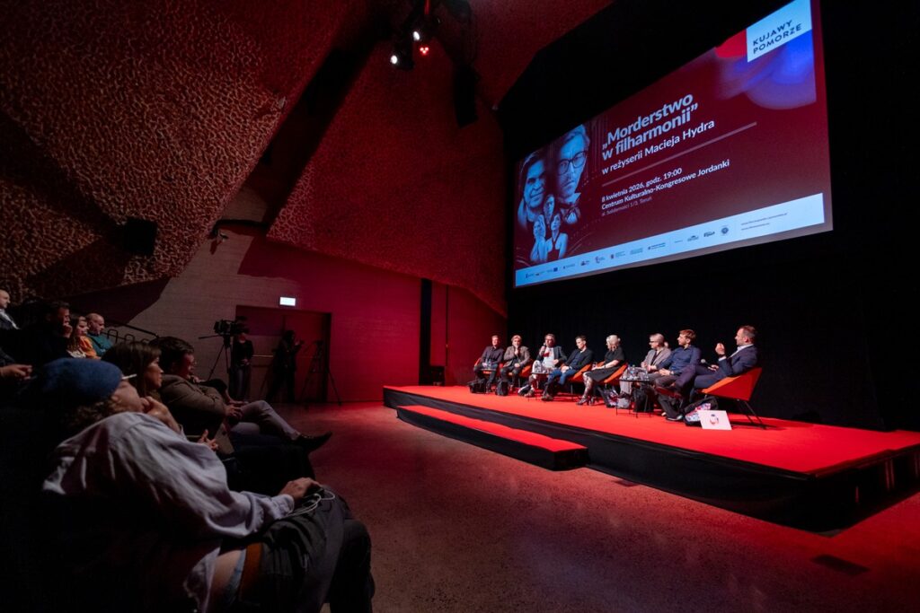 Premiere of the film “Murder at the Philharmonic,” photo by Mikołaj Kuras for UMWKP