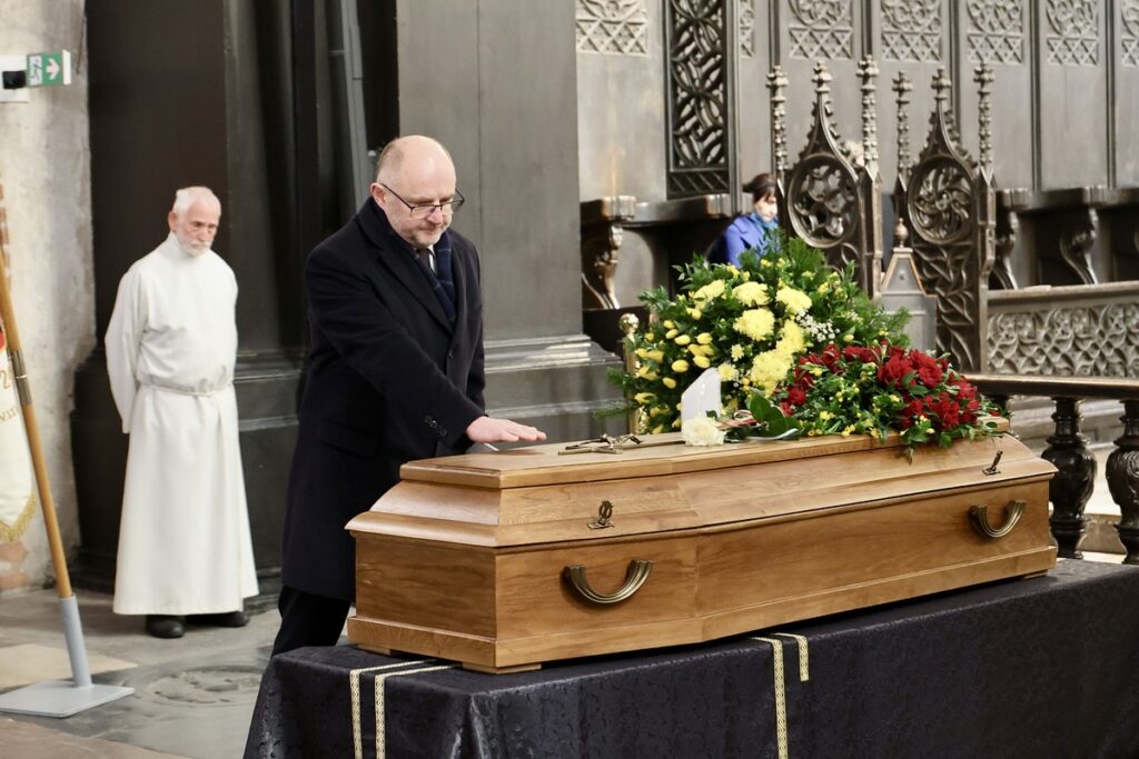 Uroczystości pogrzebowe dr Cecylii Iwaniszewskiej, fot. Andrzej Goiński/UMWKP