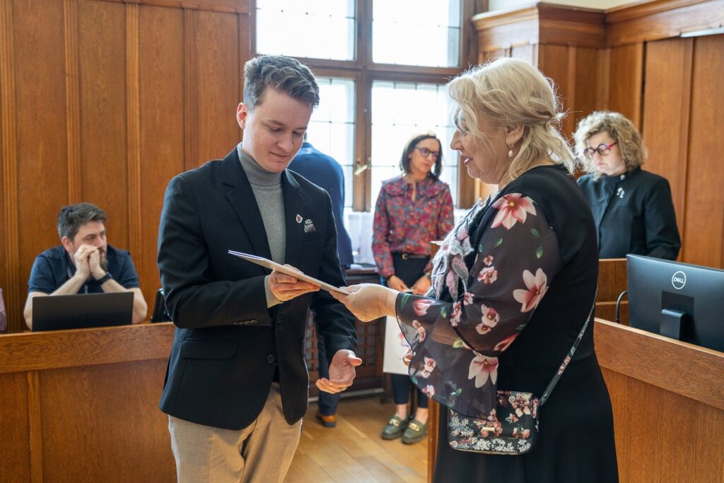 Final session of the 2nd term of the Youth Regional Parliament, photo by Szymon Zdziebło / tarantoga for UMWKP