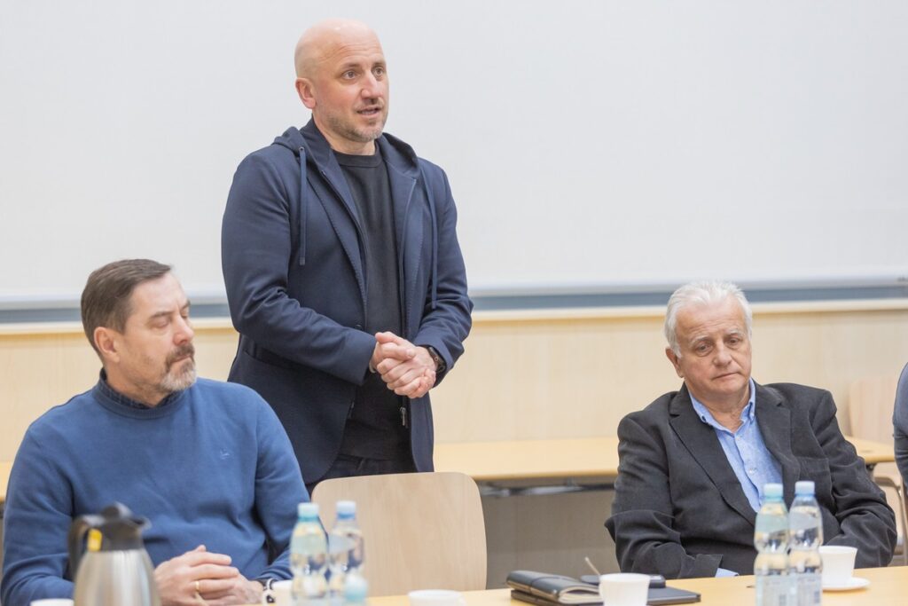 Spotkanie z przedstawicielami klubów sportowych w ramach programu Klub Pro, fot. Mikołaj Kuras dla UMWKP