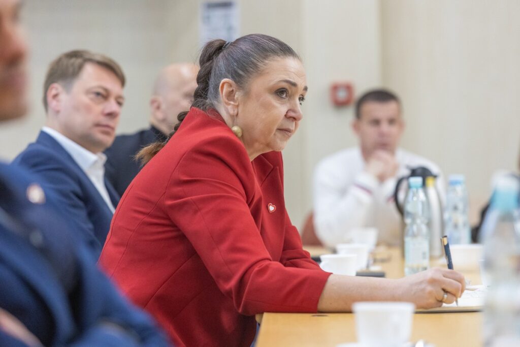 Spotkanie z przedstawicielami klubów sportowych w ramach programu Klub Pro, fot. Mikołaj Kuras dla UMWKP