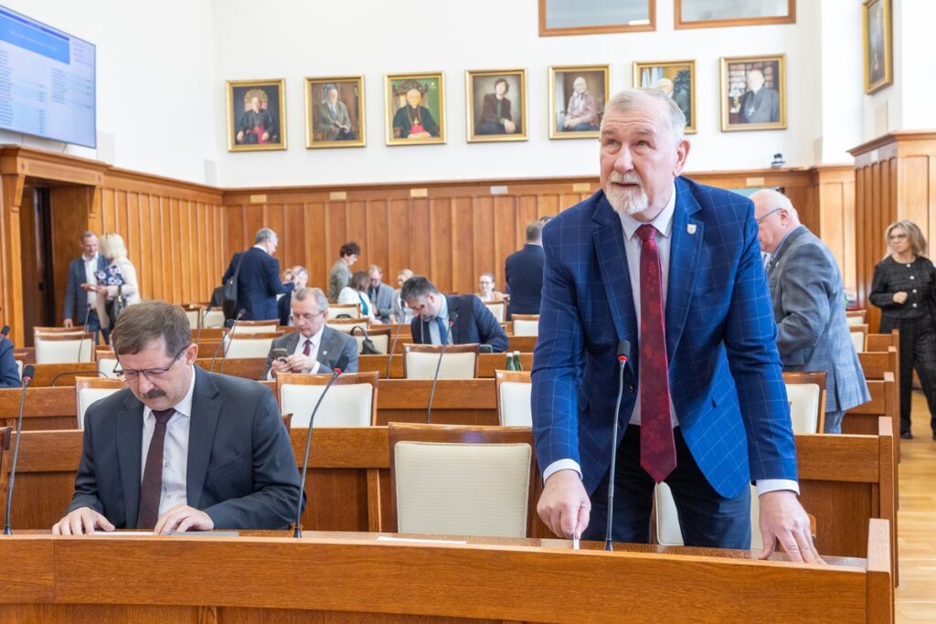 Regional Parliament session, April 20, 2026, photo by Mikołaj Kuras for UMWKP