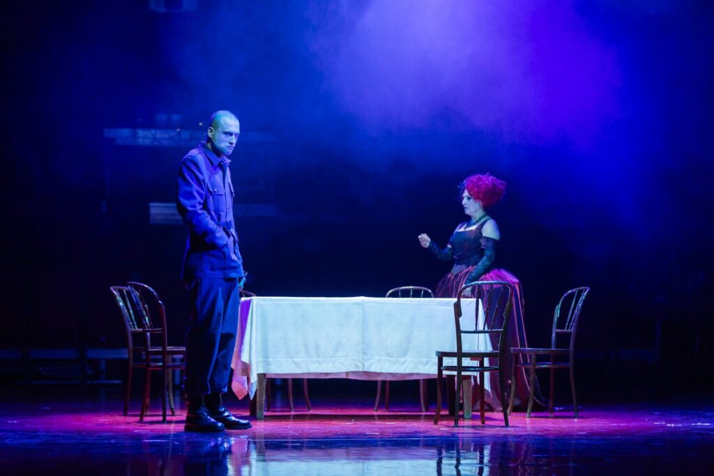 Próba medialna w Teatrze Horzycy, fot. Mikołaj Kuras dla UMWKP