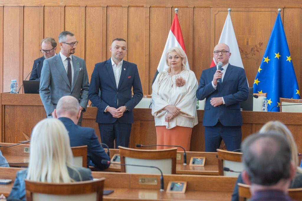 Ceremonia wręczenia umów FEdKP, 24 kwietnia 2026, fot. Mikołaj Kuras dla UMWKP