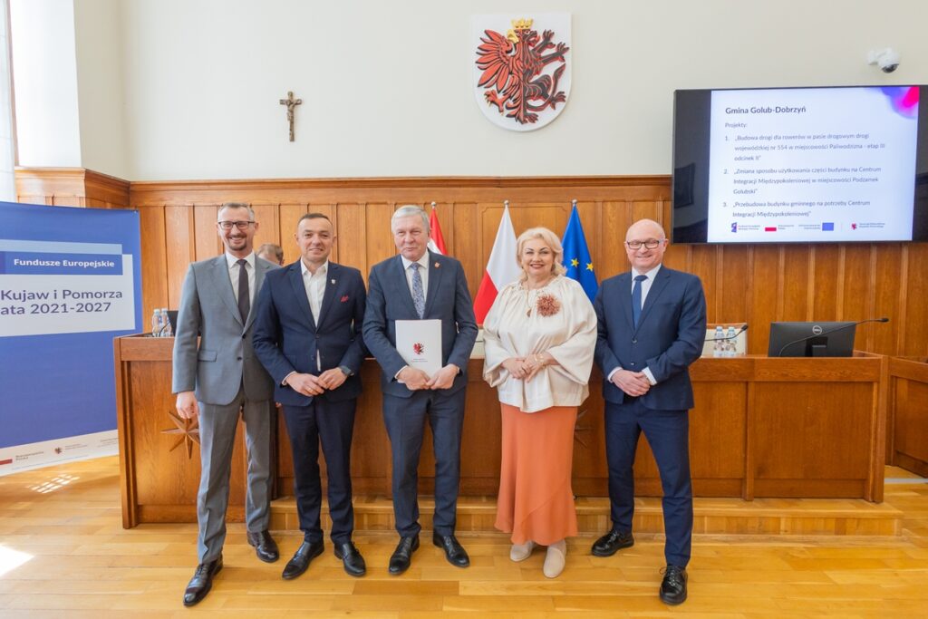 Ceremonia wręczenia umów FEdKP, 24 kwietnia 2026, fot. Mikołaj Kuras dla UMWKP