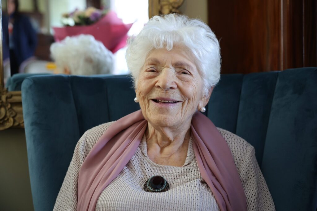 105. urodziny płk Urszuli Tauer, fot. Mikołaj Kuras dla UMWKP