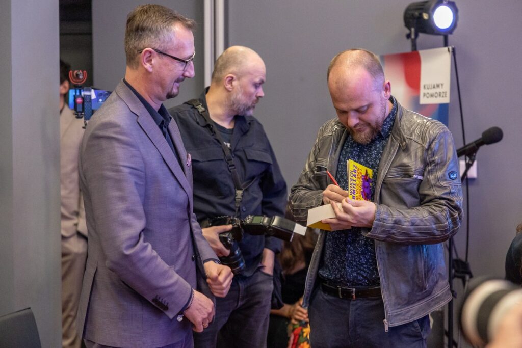 “Three” – Crime Debut of the Year Award. Photo: Mikołaj Kuras for UMWKP