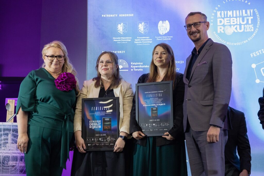 “Three” – Crime Debut of the Year Award. Photo: Mikołaj Kuras for UMWKP