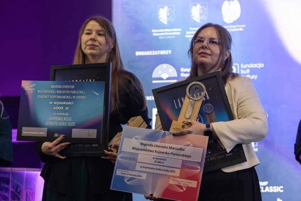 “Three” – Crime Debut of the Year Award. Photo: Mikołaj Kuras for UMWKP