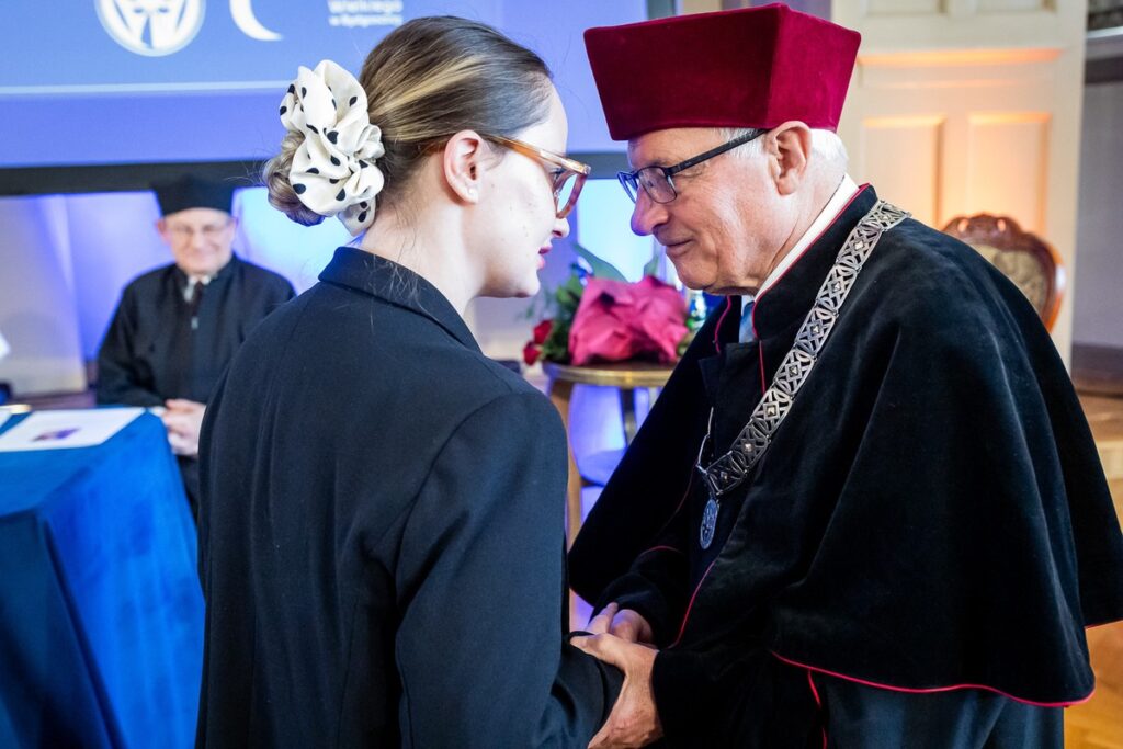 Honorary doctorate awarded to Professor Józef Kubik. Photo: Tomasz Czachorowski / eventphoto.com.pl for UMWKP