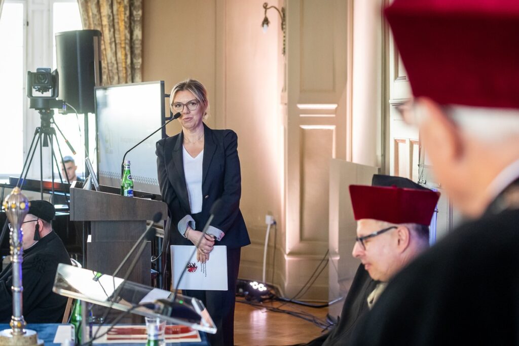 Honorary doctorate awarded to Professor Józef Kubik. Photo: Tomasz Czachorowski / eventphoto.com.pl for UMWKP