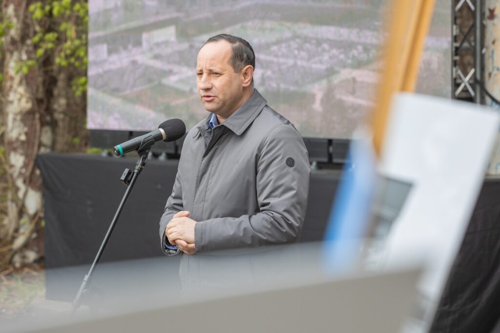 Meeting at the pool complex in Ciechocinek, photo: Mikołaj Kuras / UMWKP