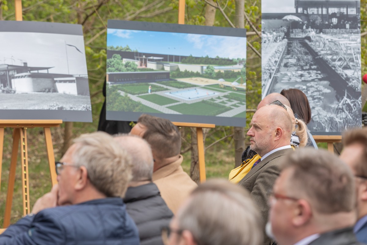 Spotkanie w kompleksie basenowym w Ciechocinku, fot. Mikołaj Kuras dla UMWKP