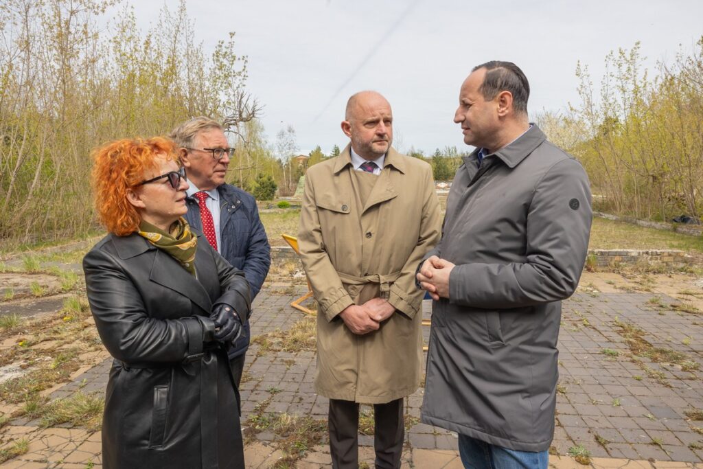 Meeting at the pool complex in Ciechocinek, photo: Mikołaj Kuras / UMWKP