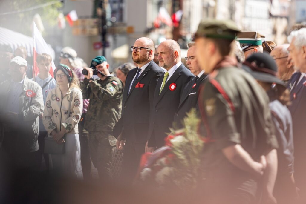 Wojewódzkie obchody Święta Narodowego Trzeciego Maja, Toruń, fot. Szymon Zdziebło/tarantoga dla UMWKP