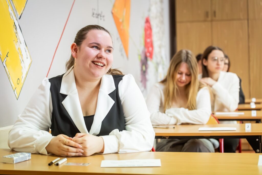 Matura exam at the 3rd High School in Bydgoszcz, photo by Tomasz Czachorowski/eventphoto.com.pl for UMWKP