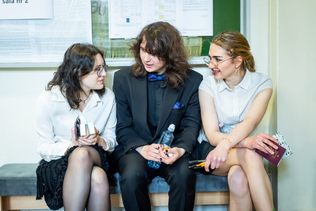 Matura exam at the 3rd High School in Bydgoszcz, photo by Tomasz Czachorowski/eventphoto.com.pl for UMWKP