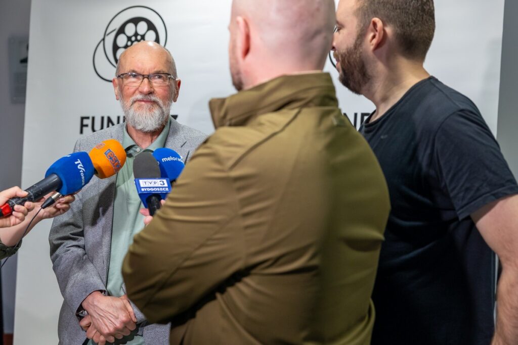 Konferencja prasowa ws. filmu dokumentalnego ,,Być jak Yerka”, fot. Mikołaj Kuras dla UMWKP