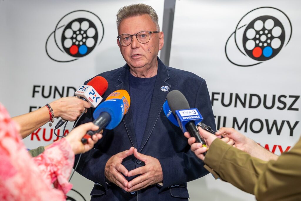 Konferencja prasowa ws. filmu dokumentalnego ,,Być jak Yerka”, fot. Mikołaj Kuras dla UMWKP