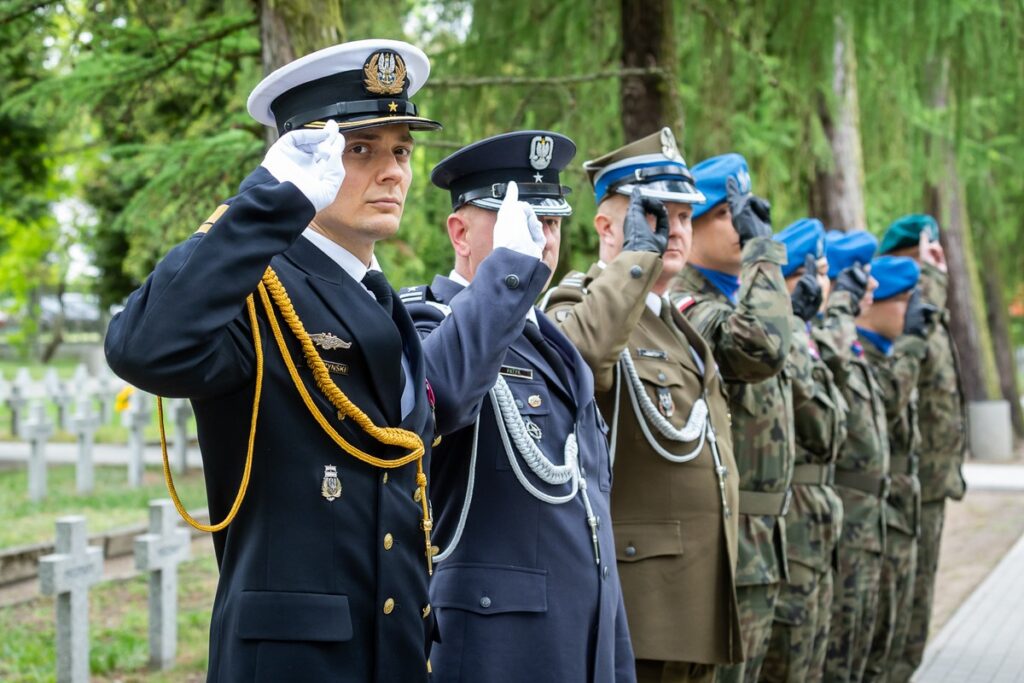 81. rocznica zakończenia II wojny światowej w Bydgoszczy, fot. Tomasz Czachorowski/eventphoto.com.pl dla UMWKP