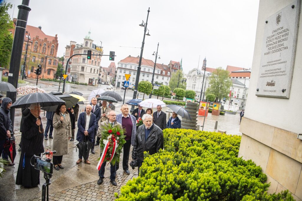 Toruńskie obchody 45. Rocznicy rejestracji NSZZ RI Solidarność, fot. Andrzej Goiński