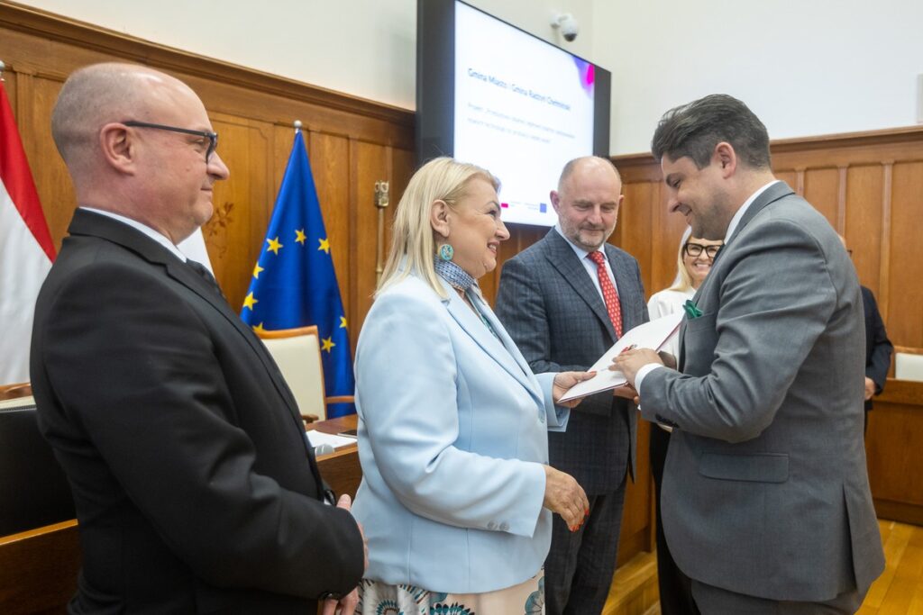 Presentation of FEdKP Agreements, May 13, 2026, photo by Szymon Zdziebło/tarantoga.pl for UMWKP