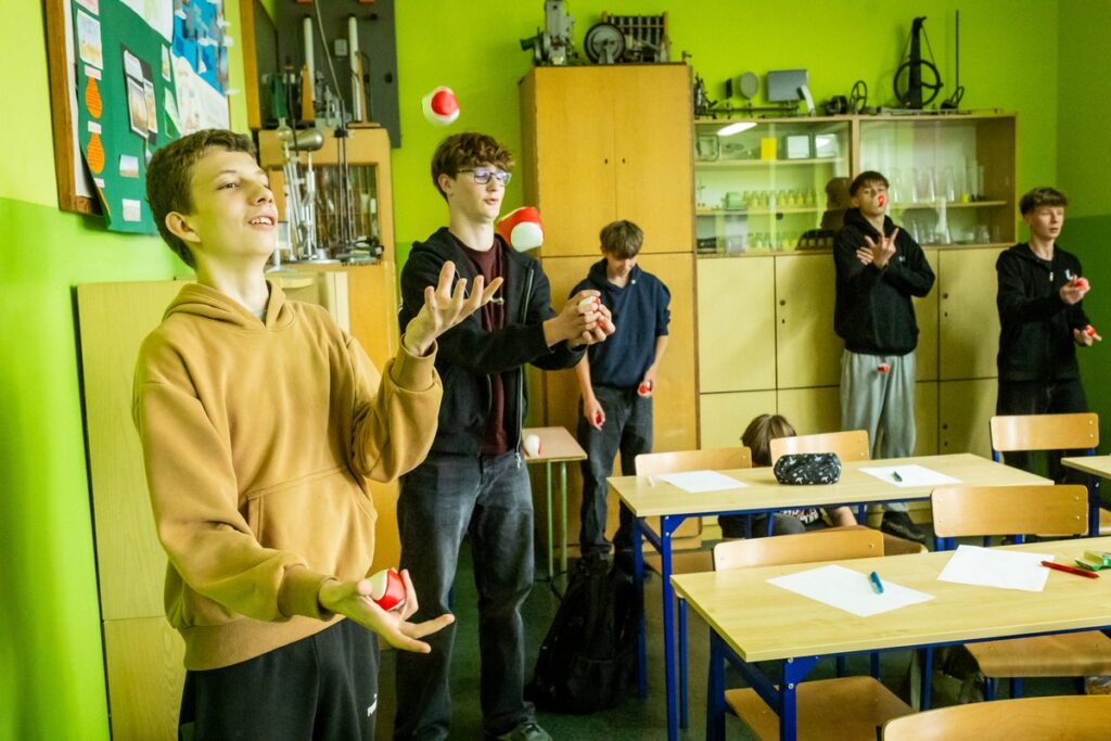 Classes held as part of the Key to Learning 3.0 project in Jeżewo, photo by Tomasz Czachorowski/eventphoto.com.pl for UMWKP