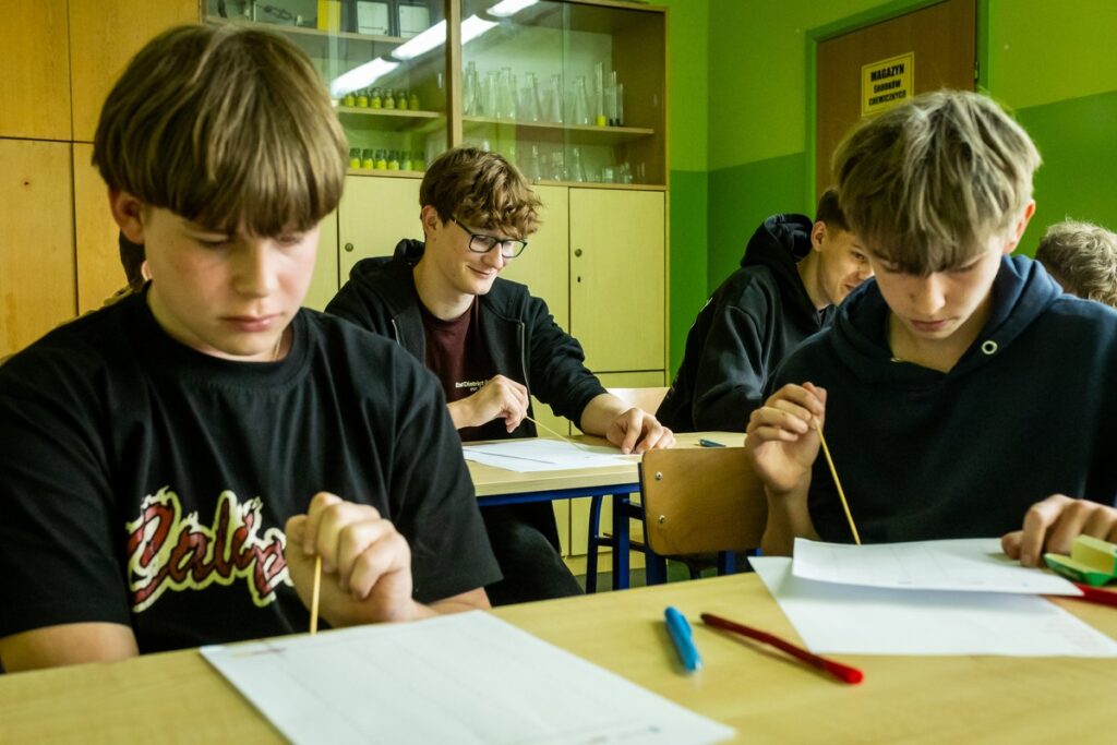 Classes held as part of the Key to Learning 3.0 project in Jeżewo, photo by Tomasz Czachorowski/eventphoto.com.pl for UMWKP
