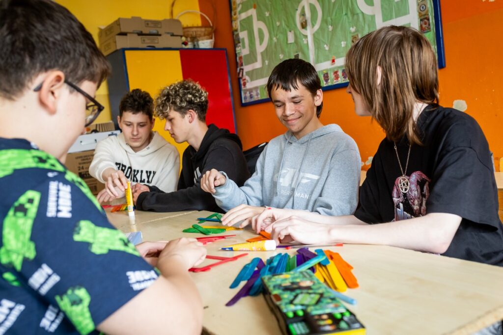 Classes held as part of the Key to Learning 3.0 project in Jeżewo, photo by Tomasz Czachorowski/eventphoto.com.pl for UMWKP