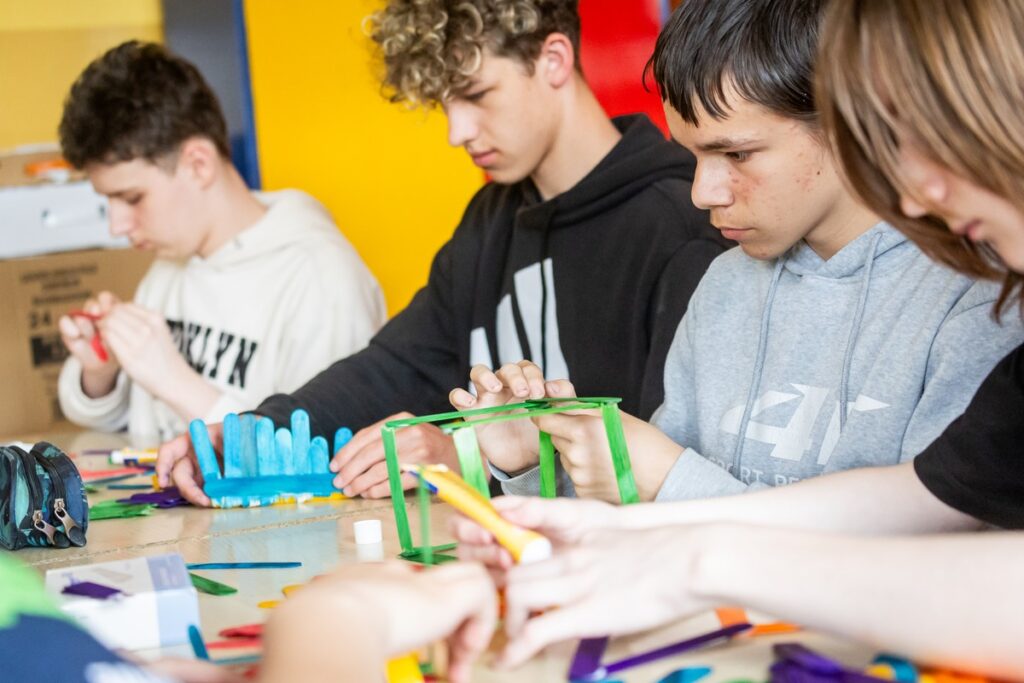 Classes held as part of the Key to Learning 3.0 project in Jeżewo, photo by Tomasz Czachorowski/eventphoto.com.pl for UMWKP