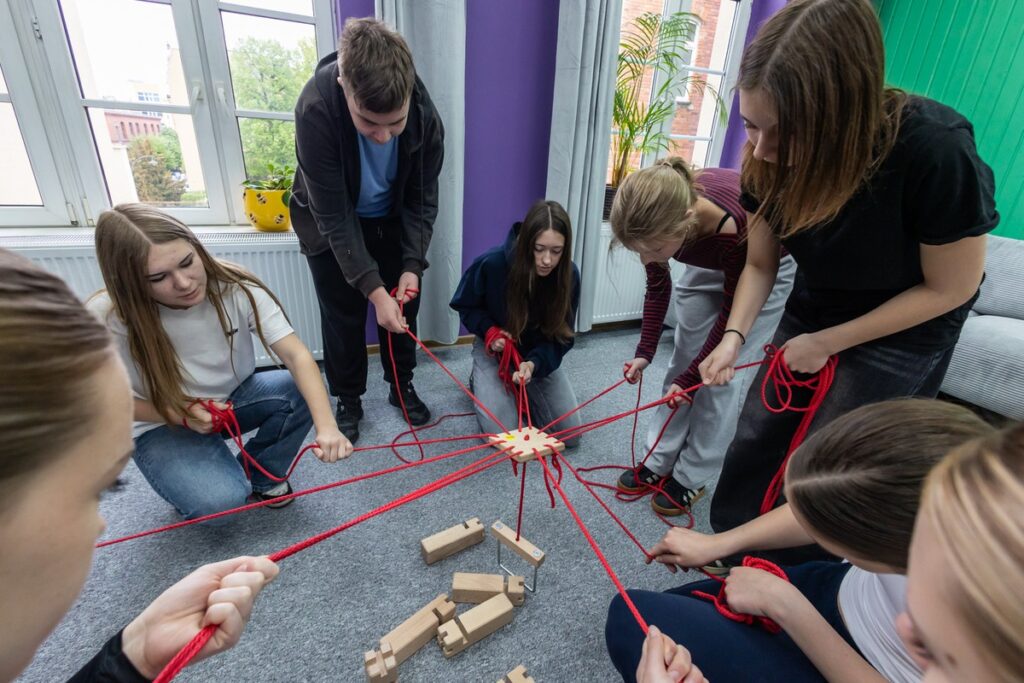 Classes held as part of the Key to Learning 3.0 project in Toruń, photo by Mikołaj Kuras for UMWKP