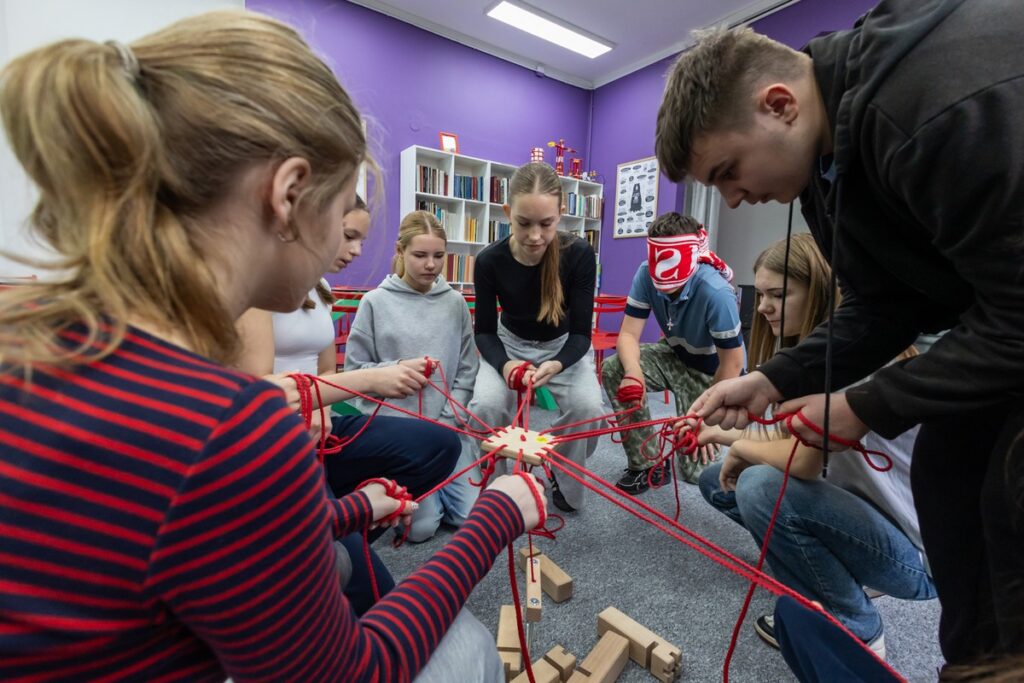 Classes held as part of the Key to Learning 3.0 project in Toruń, photo by Mikołaj Kuras for UMWKP